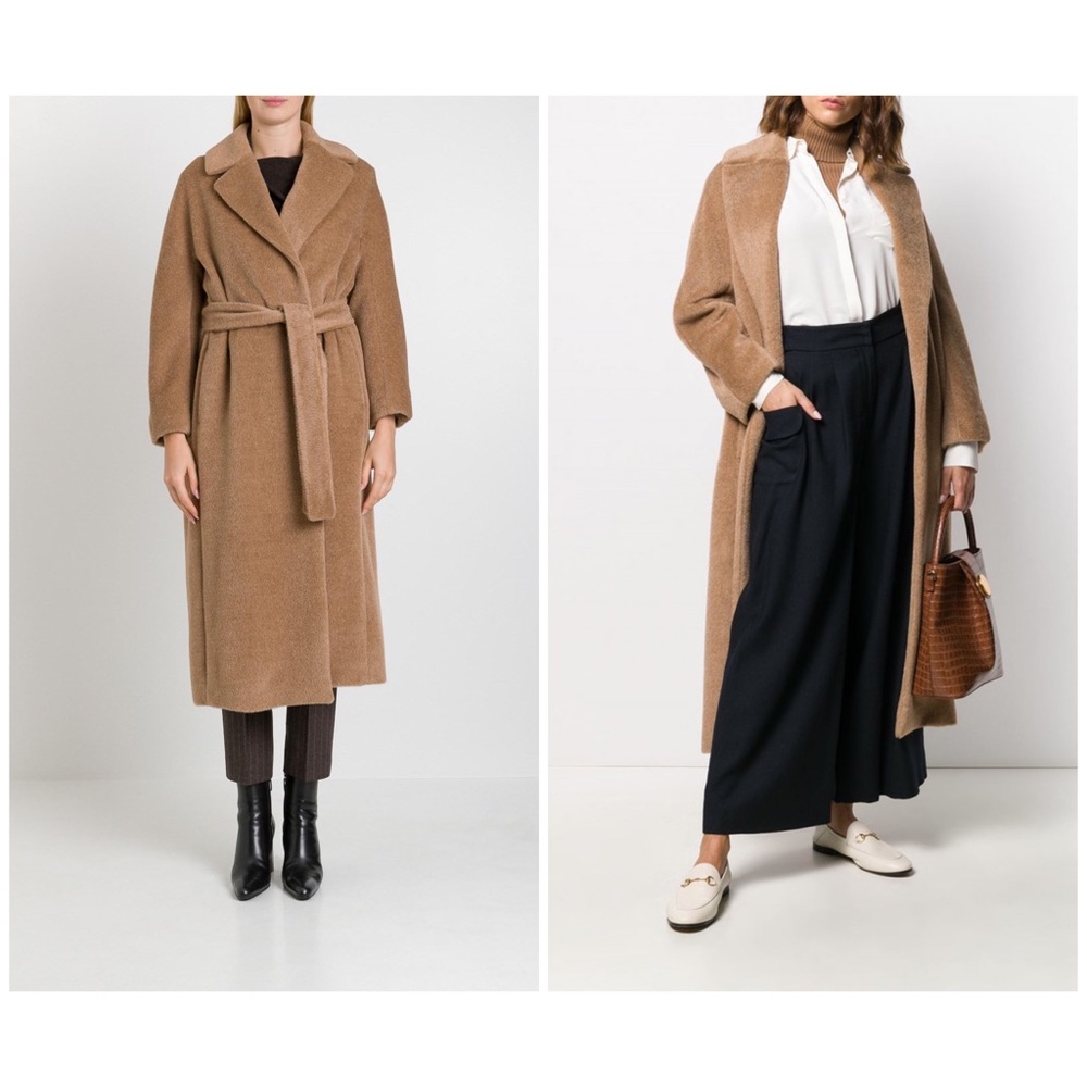 🚫⛔️SOLD⛔️🚫MaxMara Alpaca Wool icon coat Size 12 - Picture 1 of 14